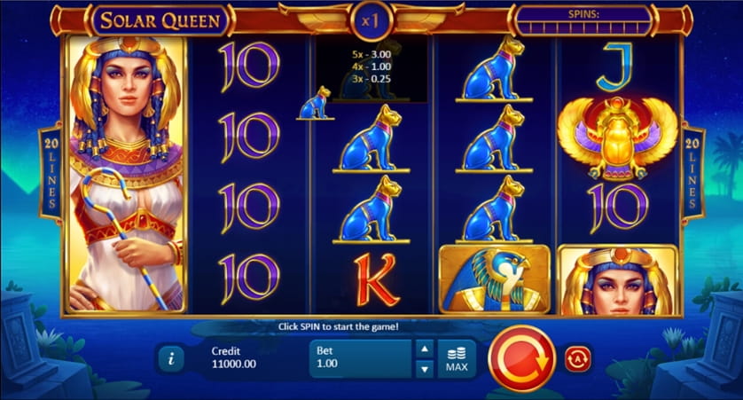 Ігровий автомат Solar Queen від Playson&nbsp;